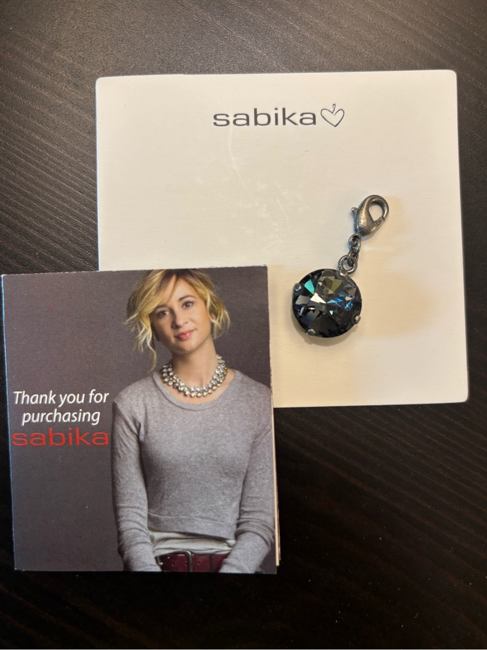 Sabika Charm in Black Diamond NEW!